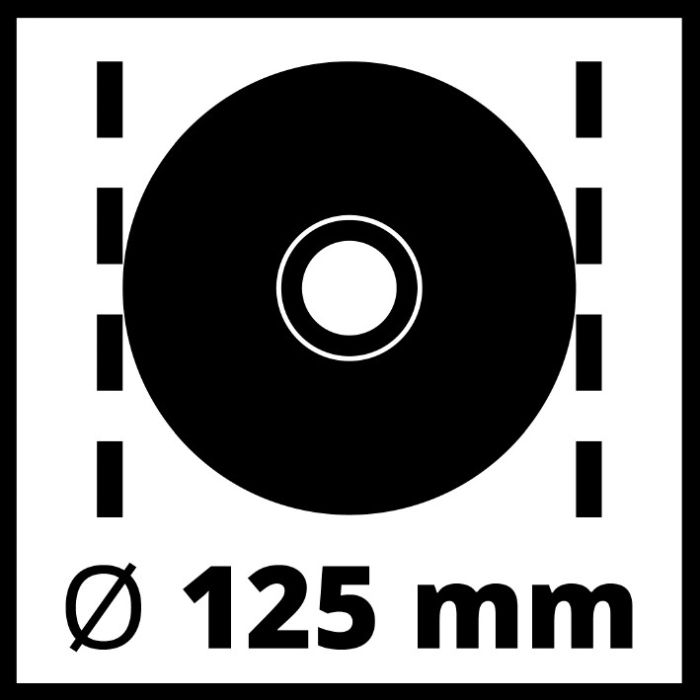 Шлифмашина угловая (болгарка) Einhell TE-AG 125/750 (4430880)