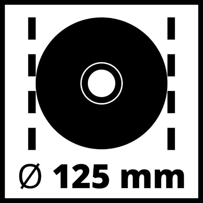 Шлифмашина угловая (болгарка) Einhell TE-AG 125/1010 CE Q (4430890)