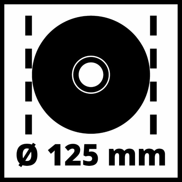 Шлифмашина угловая (болгарка) Einhell TC-AG 125/850 (4430971)