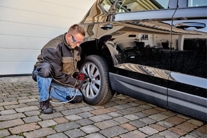 Гайковерт пневматичний 6,3 бар, 340 Нм, 198 л/хв, М14, 8 головок Einhell TC-PW 340 (4138950)