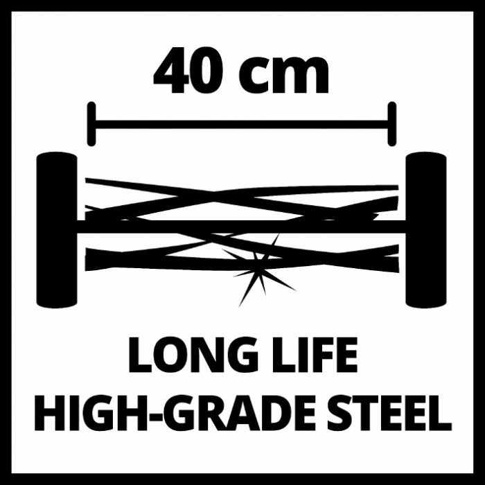 Газонокосилка ручная Einhell GC-HM 400 (3414129)