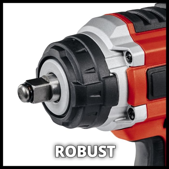 Акумуляторний ударний гайковерт Einhell IMPAXXO 18/400 (4510070) 18 В  Безщітковий двигун,450 Нм, 1/2", 3 режимами та головками 17/19/21