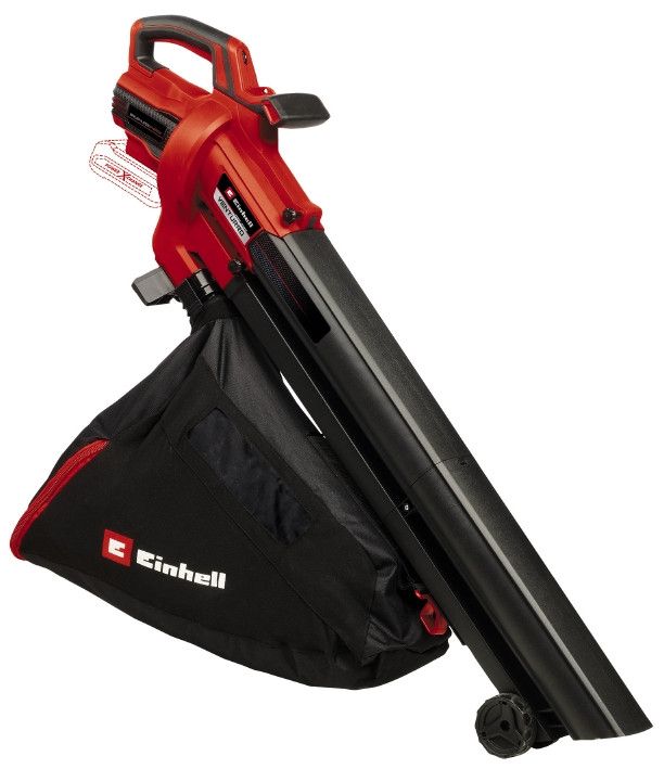 Пилосос садовий акумуляторний Einhell VENTURRO 18/210 (3433625) всмоктування до 500 м³/год, подрібнення 10:1, мішок 45 л