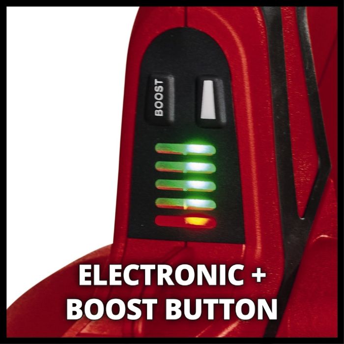 Акумуляторний садовий пилосос Einhell VENTURRO 36/240 (3433640) Всмоктування 740 м³/год, видування 240 км/год, TURBO, подрібнення 10:1, мішок 45 л