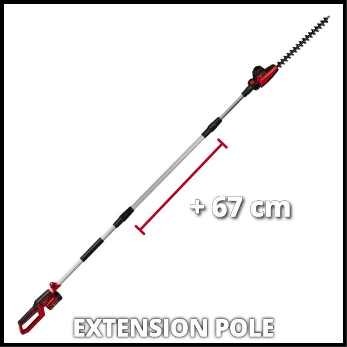 Кущоріз телескопічний акумуляторний Einhell GC-HH 18/45 Li T - Solo (3410585)