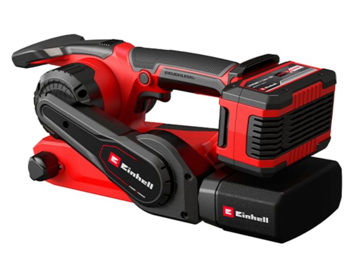 Шліфмашина стрічкова акумуляторна Einhell TP-BS 18/457 Li BL - Solo (4466270) Безщітковий двигун, 250 м/хв, стрічка 457×75 мм, пилозбірник.