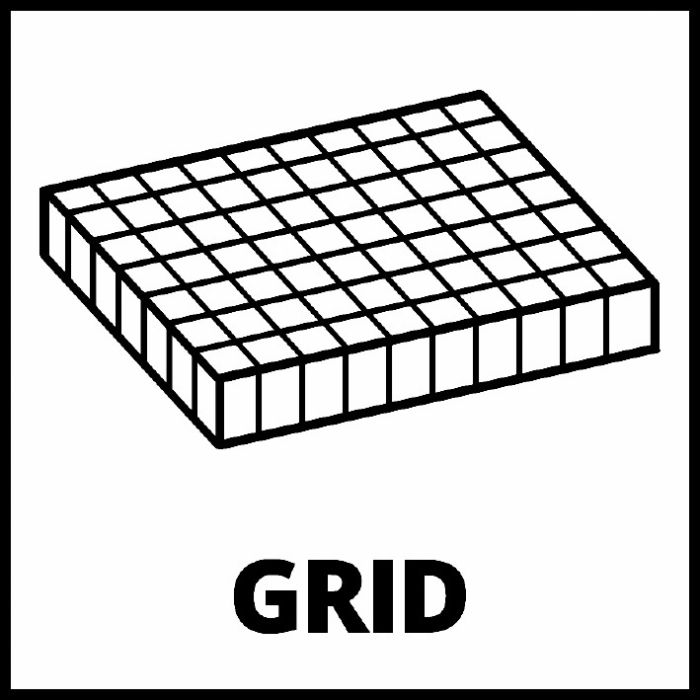 Вкладыш из пены для кейсов Einhell Grid Foam Set (4540013)