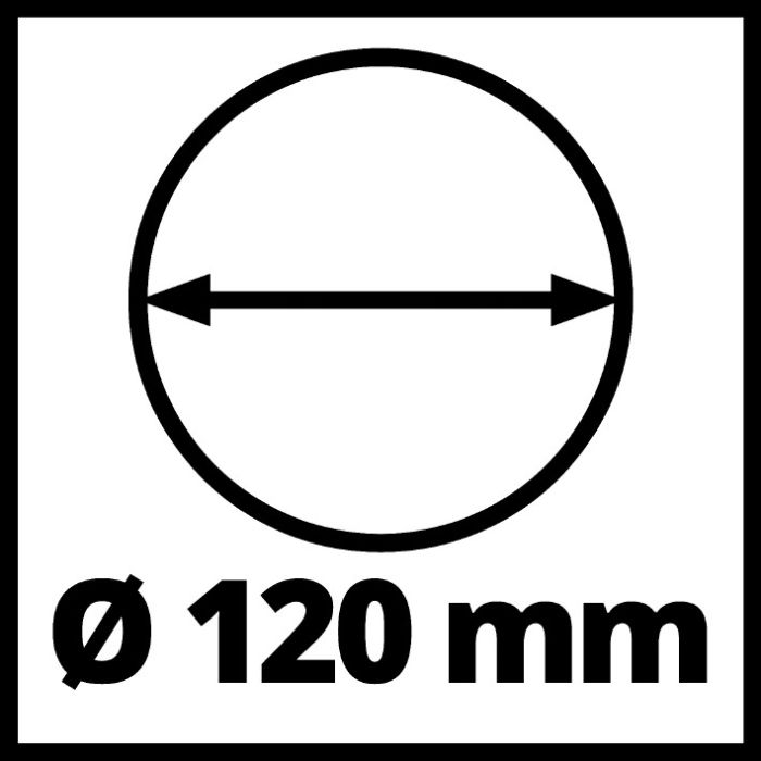 Бур-насадка для бура акукмуляторного Einhell GP-EA 18/150 Li BL, d120 мм (3437010)