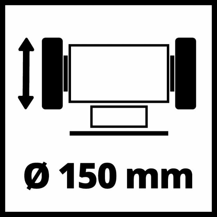 Точильно-шлифовальный станок Einhell TC-BG 150 B (4412634)