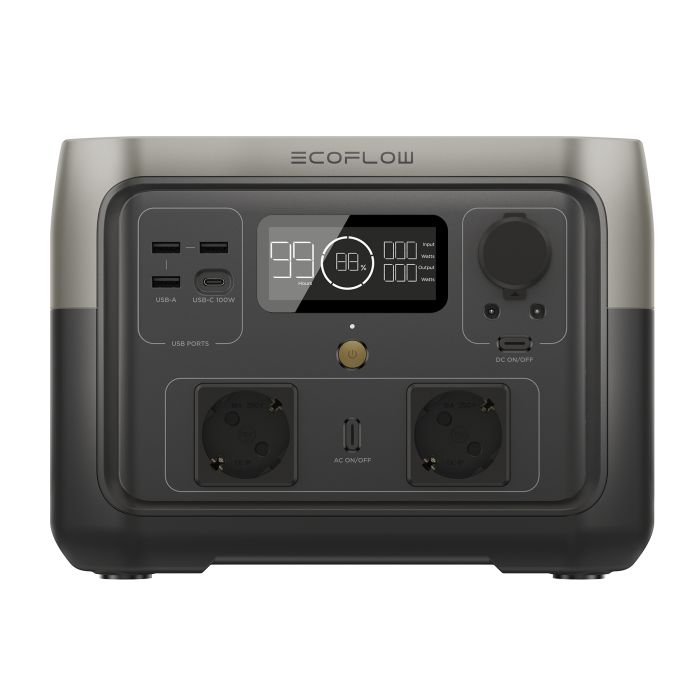 Зарядна станція EcoFlow RIVER 2 Max (512 Вт · год) - Switzerland Version