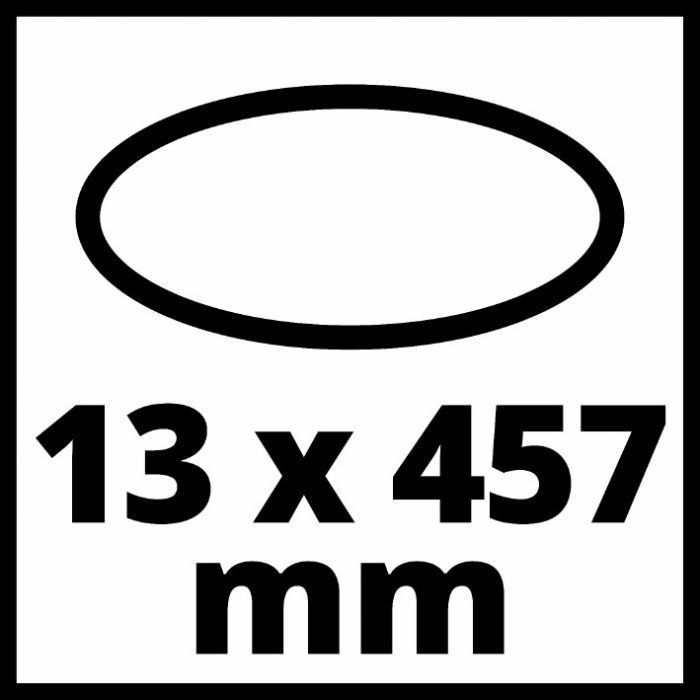 Набор шліфлент Einhell для TE-BF 18 Li, 13x457 мм, 35 шт (4419817)