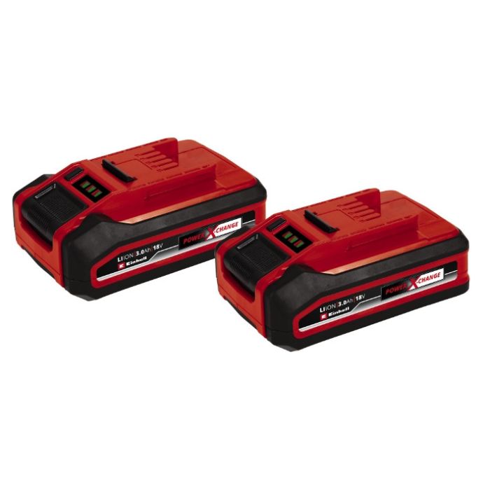 Аккумуляторы Einhell 2 шт 18V PXC PLUS Twinpack 3.0 Ah (4511631)
