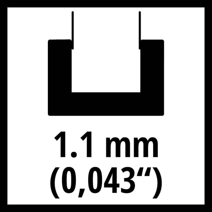 Шина для цепной пилы Einhell 20 см, 1.1 мм (4500194)
