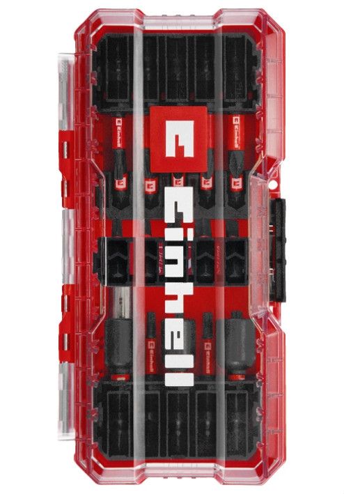 Набор ударных бит и головок Einhell 28 шт, S-Case (108703)