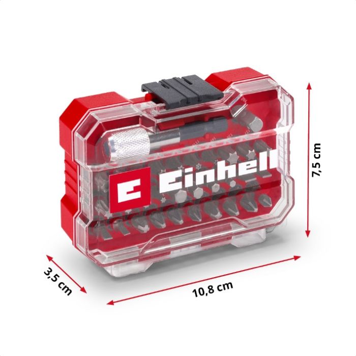 Набор бит Einhell 32 шт, XS-Case (118693)