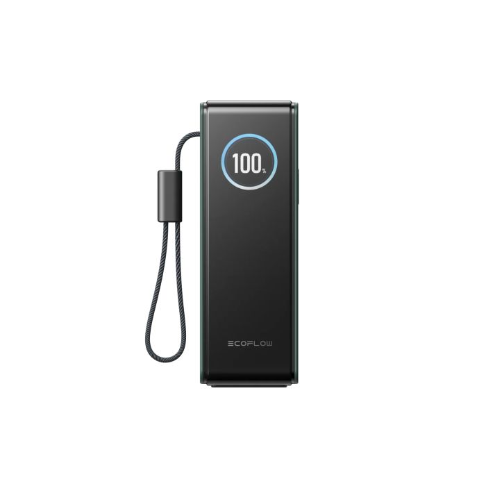 Павербанк EcoFlow RAPID Power Bank з кабелями 25000mAh зелений