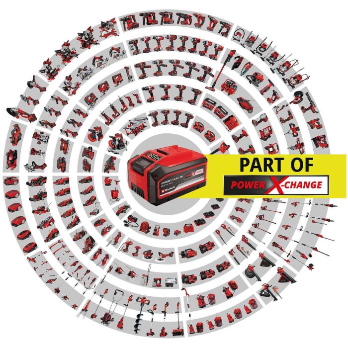 Шліфмашина роликова безщіткова акумуляторна Einhell Professional TP-BR 18/32 Li BL-Solo  X-Change (без акум.), 18 В, 900-3200 об/хв, роликова щітка d120мм|ширина 100мм