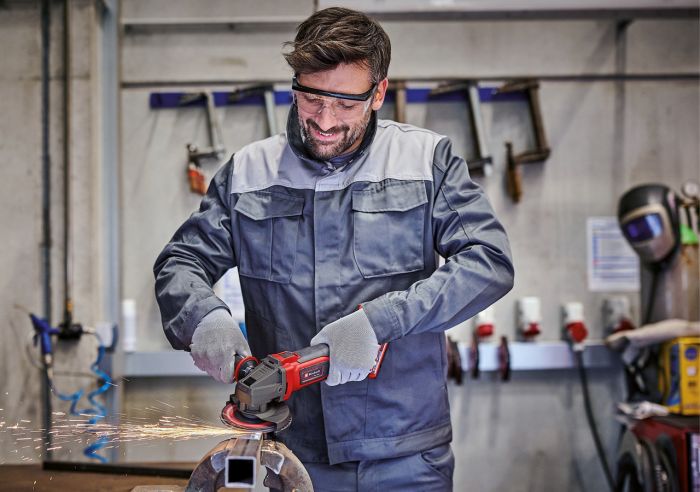 Шлифмашина угловая аккумуляторная Einhell TE-AG 18/125-2 Li 1x4.0 Ah (4431190)