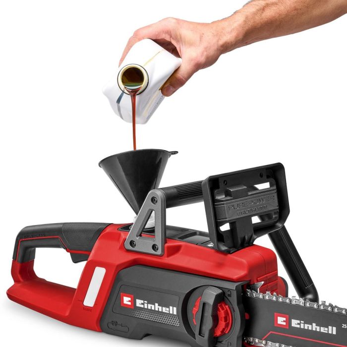 Акумуляторна професійна  ланцюгова пила Einhell GE-LC 18/25 Li BL - Solo (4600070)