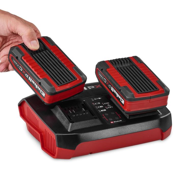Зарядний пристрій, Einhell 18V 2x4.0Ah X-Twincharger для двох акумуляторів, 4 А