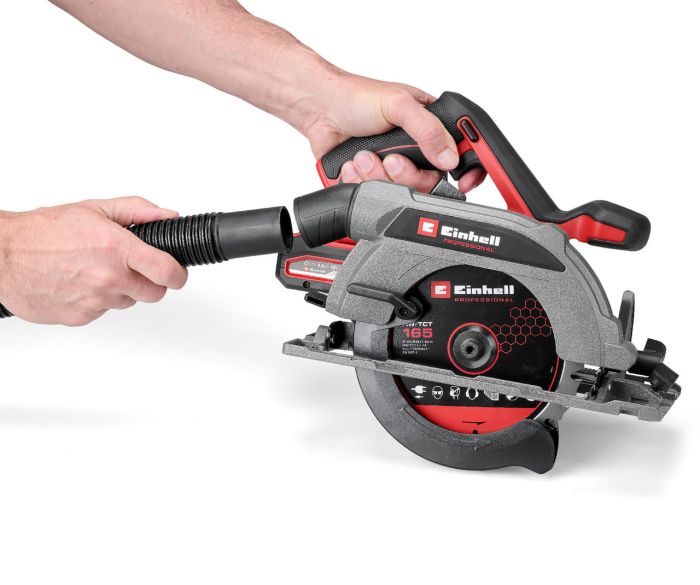 Акумуляторна професійна циркулярна пила Einhell TP-CS 18/165 Li BL - Solo (4331225)