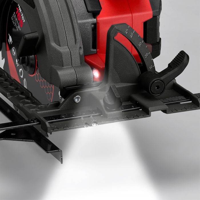 Акумуляторна професійна циркулярна пила Einhell TP-CS 18/165 Li BL - Solo (4331225)
