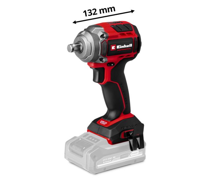 Акумуляторний професійний ударний гайковерт  Einhell TP-CW 18/350-C Li BL - Solo (4510055)