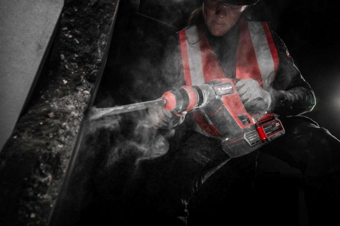 Акумуляторний  професійний відбійний молоток Einhell TP-DH 18/4 Li BL - Solo (4514190)