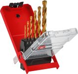 Набір свердел по металу 6 шт HSS-TiN, Einhell