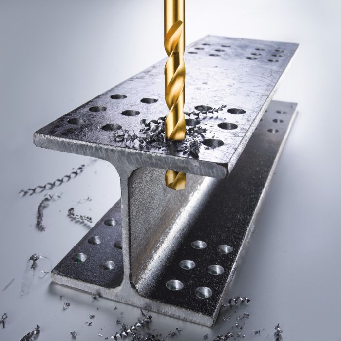 Набір свердел по металу 6 шт HSS-TiN, Einhell