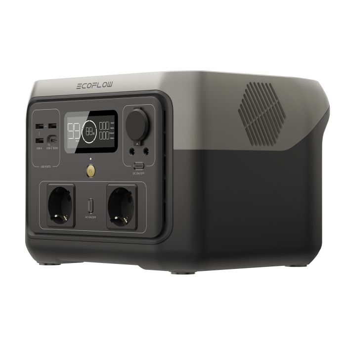 Зарядна станція EcoFlow RIVER 2 Max (512 Вт · год) - Switzerland Version