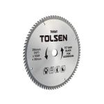 Диск пильний з ТВС напайками по алюмінію 254 х 30-16 мм, 100 зубців Профі Tolsen