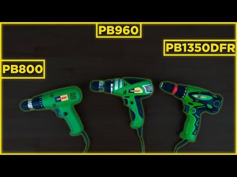 Шуруповерт мережевий Procraft PB960