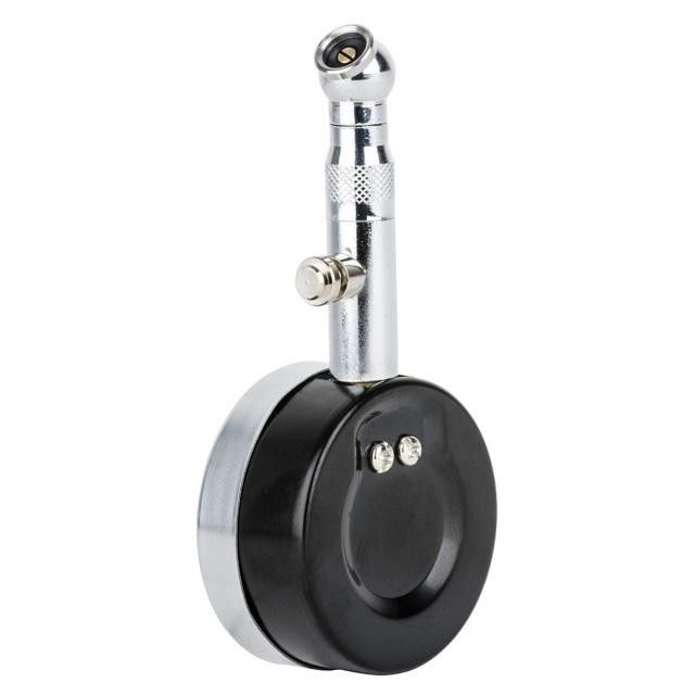 Измеритель давления в шинах стрелочный, металлический корпус, клапан сброса давления AT-1004