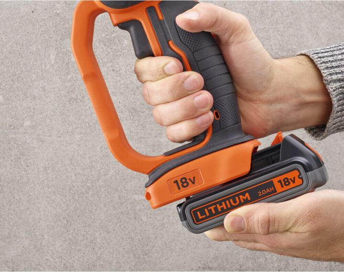 Шліфмашина кутова - болгарка акумуляторна BLACK+DECKER BCG720M1