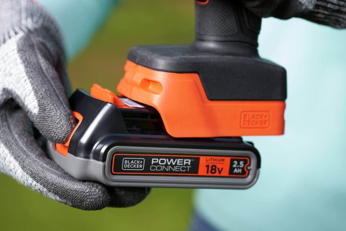 Ножиці садові - секатор акумуляторний BLACK+DECKER BCPP18D1