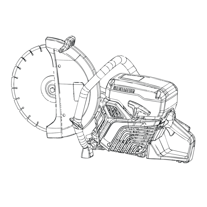 Бензоріз Vitals Master BG 7435wt