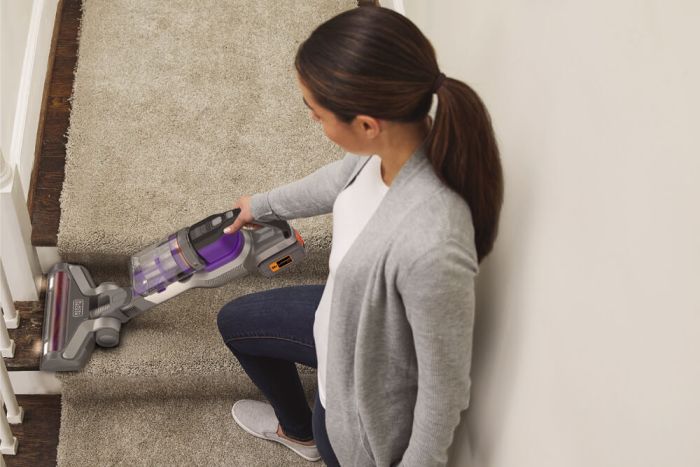 Пилосос акумуляторний (електровіник) BLACK+DECKER BHFEV362DP