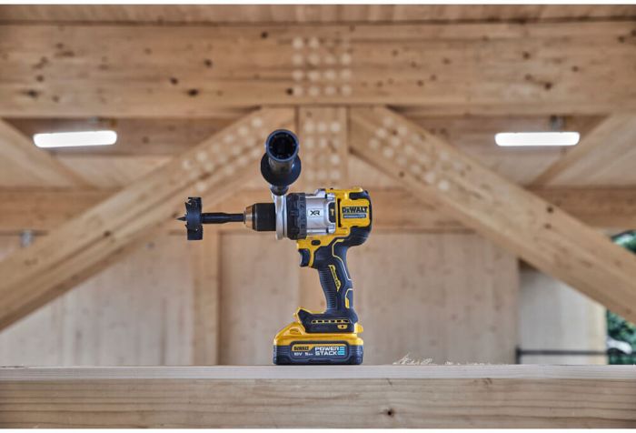 Дриль-шурупокрут акумуляторний безщітковий ударний DeWALT DCD1007H2T