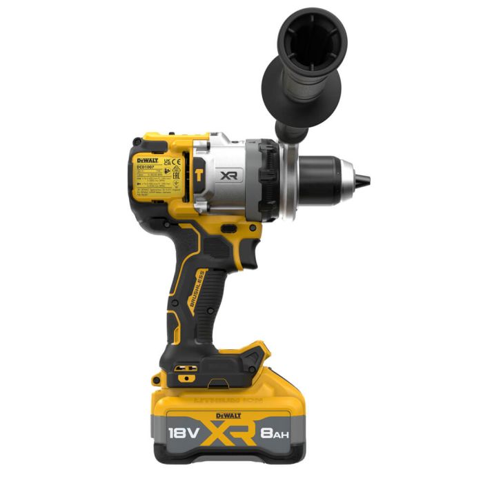 Дриль-шурупокрут акумуляторний безщітковий ударний DeWALT DCD1007WW1T