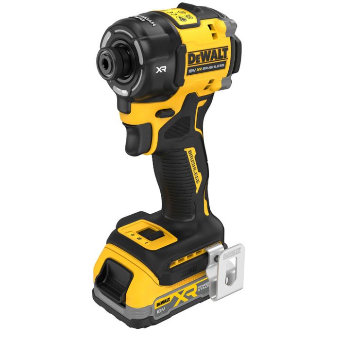 Шурупокрут ударний гідравлічний акумуляторний безщітковий DeWALT DCF870E2T