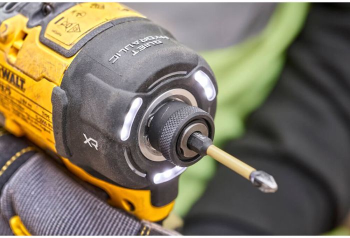 Шурупокрут ударний гідравлічний акумуляторний безщітковий DeWALT DCF870E2T
