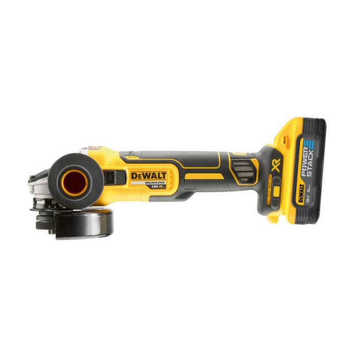 Шліфмашина кутова - болгарка акумуляторна безщіткова DeWALT DCG405H2T