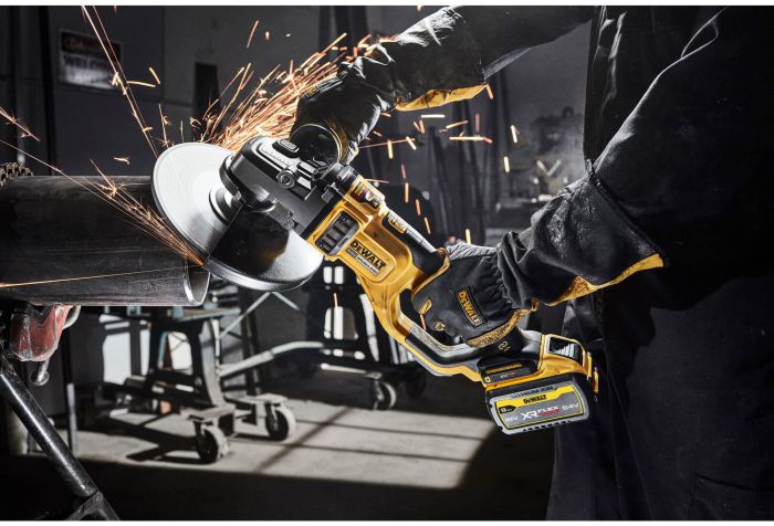 Шліфмашина кутова - болгарка акумуляторна безщіткова DeWALT DCG460X2