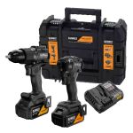 Набір з двох інструментів акумуляторних безщіткових McLaren F1 TEAM SPECIAL EDITION DeWALT DCK2222MM2T