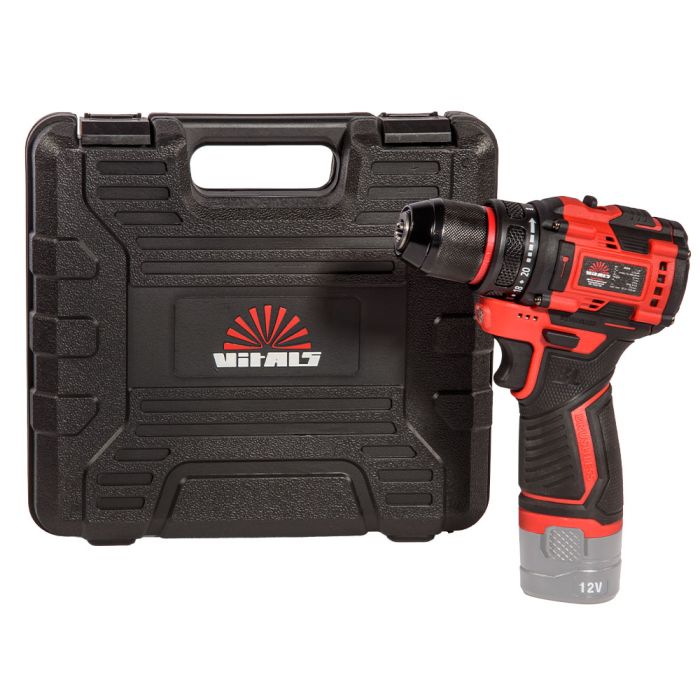 Дриль-шурупокрут акумуляторний Vitals Master AU 1232c BL