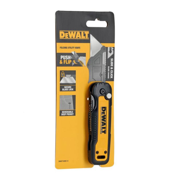 Ніж складаний з фіксованим лезом для оздоблювальних робіт DeWALT DWHT10991-0