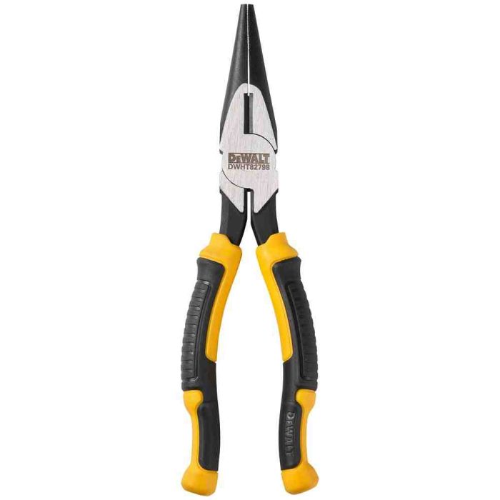 Плоскогубці LASER HARDENED довжиною 200 мм з подовженими губками DeWALT DWHT82798-0