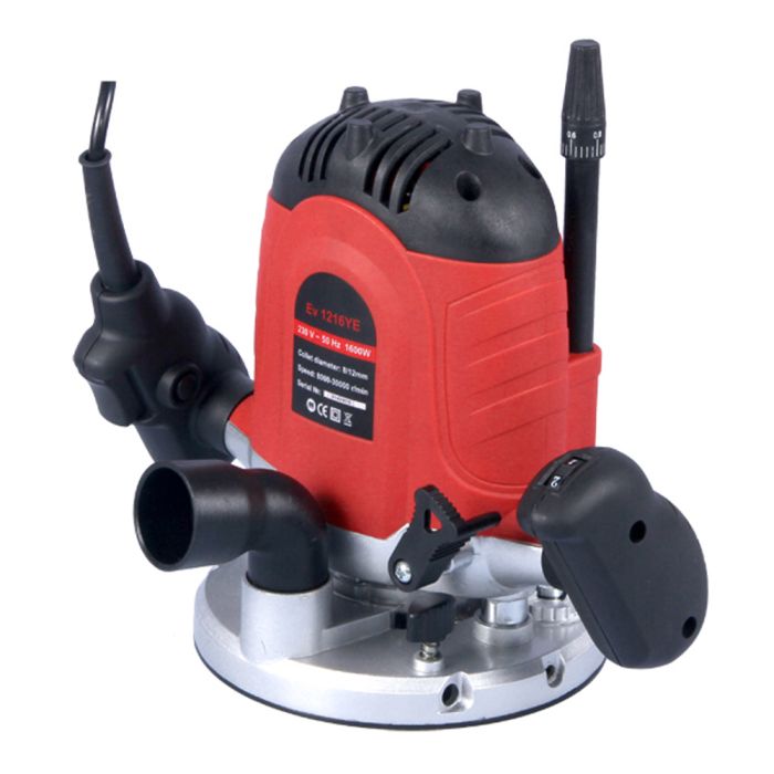 Фрезер вертикальний 1600Вт Vitals Master Ev 1216YE плавний пуск, цанги 6/8/12 мм