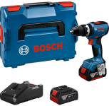 Акумуляторний дриль-шурупокрут Bosch GSB 18V-65 Professional, 2 акб GBA 18V 5.0Ah і з/в GAL 18V-40, у кейсі L-BOXX 136 N